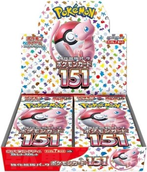 画像1: 【ポケモン】 新品未開封品 強化拡張パック「ポケモンカード151（イチゴーイチ）」